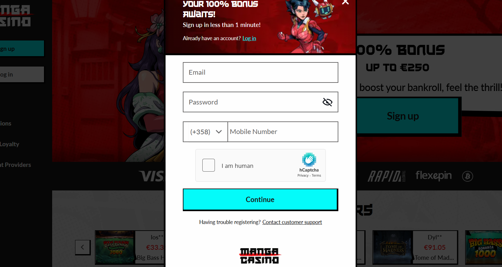Manga Casino